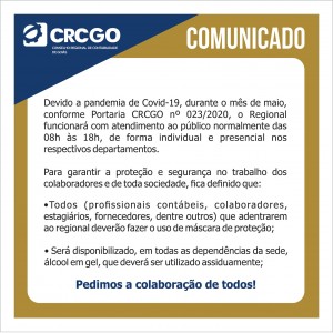 01-COMUNICADO-FUNCIONAMENTO-CRCGO-MAIO-2020-Final