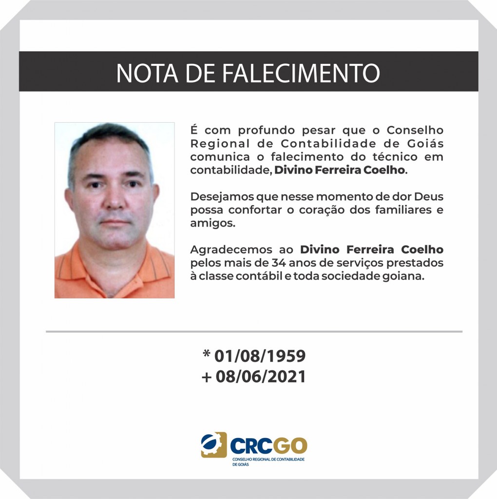 NOTA DE FALECIMENTO DIVINO FERREIRA-08-06-2021 CRCGO