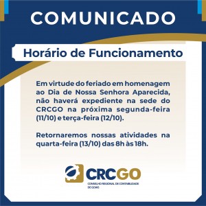 POST COMUNICADO-FERIADO DIA 12 DE OUTUBRO-CRCGO-2021-JPG