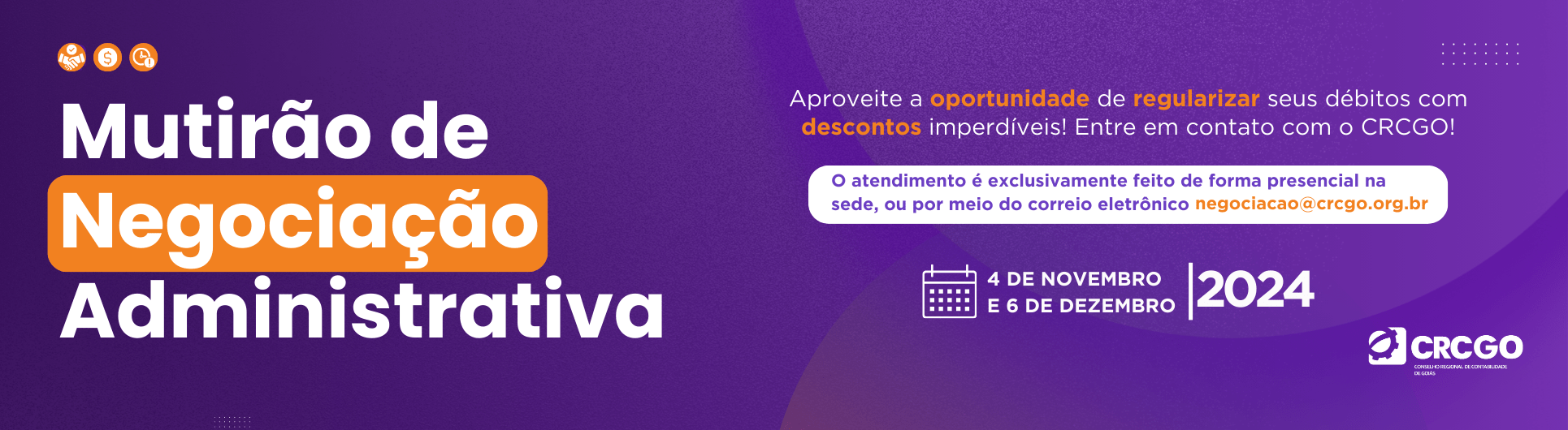 Mutirão de Negociação Administrativa Site